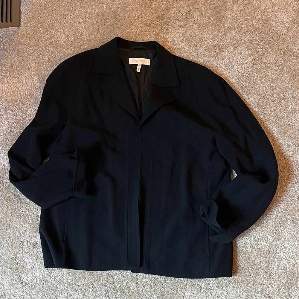 Escada Classic Black Blazer